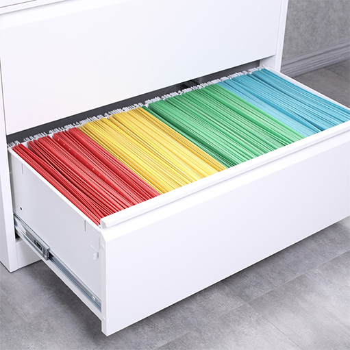 3 Drawer File Cabinets With Lock, Metal Filing Storage