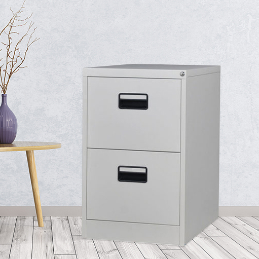 2 Drawer Vertical File Cabinet fits A4, Legal Paper and Letter Paper for Home Office