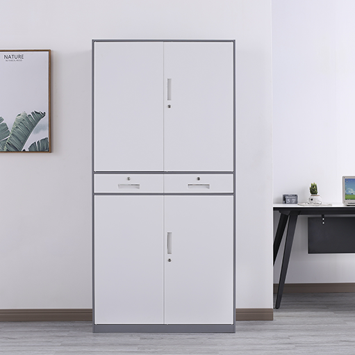 Metal Cupboard with 2 Drawers