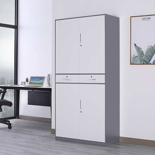 Metal Cupboard with 2 Drawers