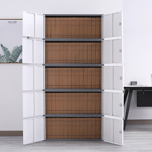 Separates Five-Section File Cabinet Iron Locker Office Storage