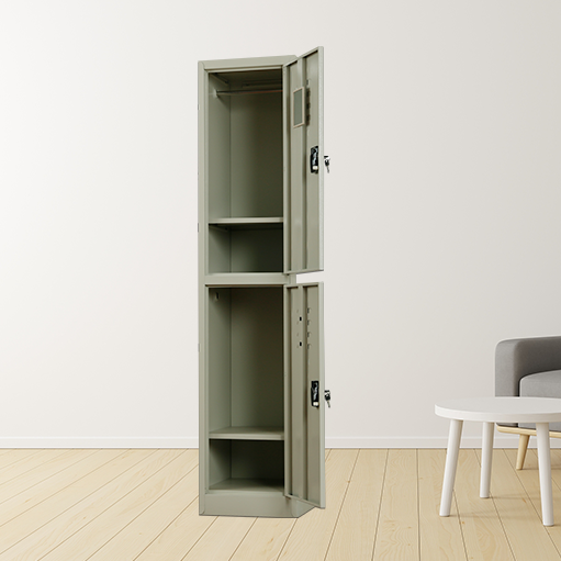 Hot Selling Office Personal Employee Storage Cabinet Steel Locker Wardrobe Clothes Organizer