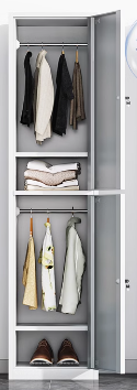 What Are the Advantages of Disassemblable 2-Door Steel Lockers?